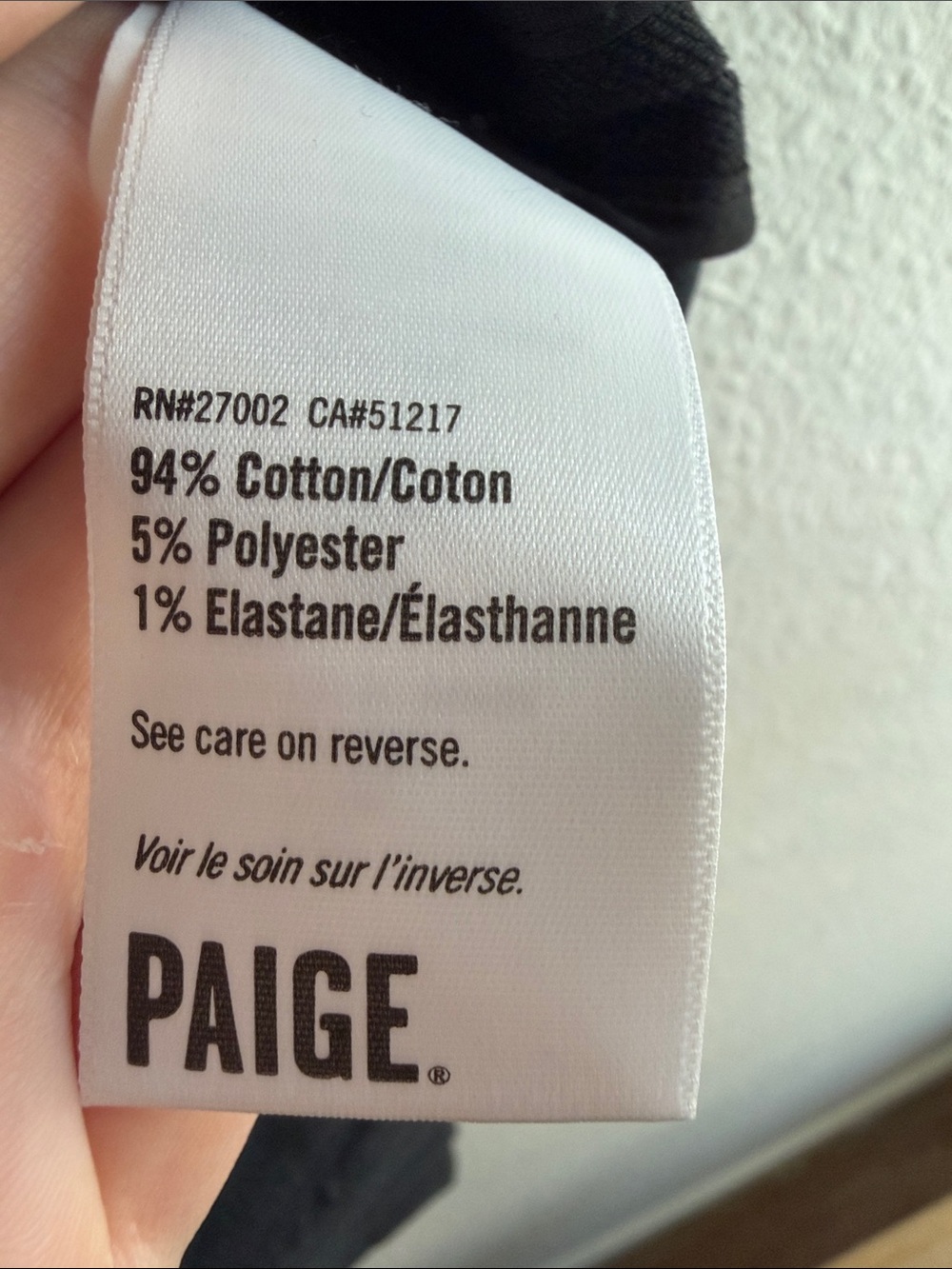 PAIGE Vida Denim Mini Dress Faded Darkness Black Size 4 - Picture 7 of 11